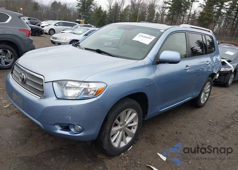 2010 Toyota Highlander Hybrid Limited V6 from USA, damaged, VIN JTEJW3EH6A2043911